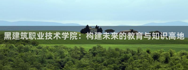 乐发平台注册地址是哪里：黑建筑职业技术学院：构建未来的教育与知识高地