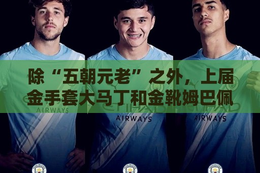 除“五朝元老”之外,上届金手套大马丁和金靴姆巴佩也有定制臂章 除“五朝元老”之外,上届金手套大马丁和金靴姆巴佩也有定制臂章