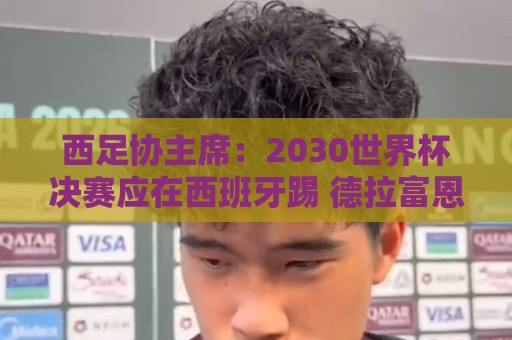 西足协主席：2030世界杯决赛应在西班牙踢 德拉富恩特继续任主帅