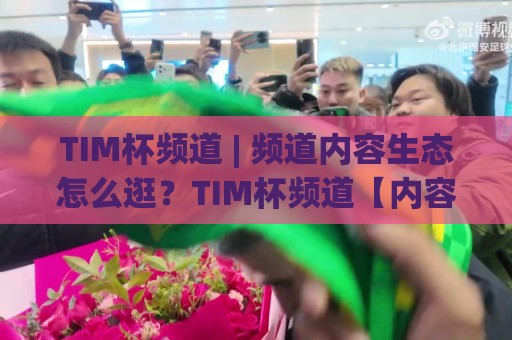 TIM杯频道 | 频道内容生态怎么逛?TIM杯频道【内容脉络】与沉浸体验的打开方式⚽线上十大最稳下球网直播源不卡顿在线观看初盘全场回放投屏 TIM杯频道 | 频道内容生态怎么逛?TIM杯频道【内容脉络】与沉浸体验的打开方式⚽线上十大最稳下球网直播源不卡顿在线观看初盘全场回放投屏