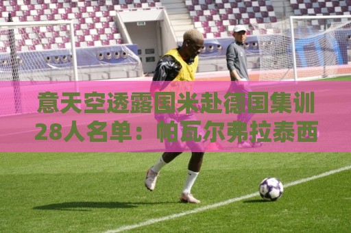 意天空透露国米赴德国集训28人名单：帕瓦尔弗拉泰西阿斯拉尼在列